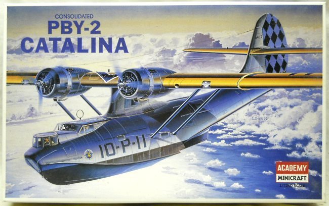 Academy 1/72 Consolidated PBY-2 Catalina, 2122 plastic model kit